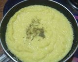 A picture of step 6 of Kesari Sama Rice halwa.