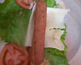 A picture of step 3 of Sausages bun.