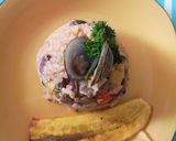 Foto del paso 4 de la receta: Arroz con sardina. Champiñones y mixtura de mariscos
