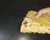 A picture of step 10 of Sandwich pizza from leftover Roti.
