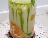 Foto langkah ke 5 dari resep Ube Matcha Latte.