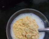 A picture of step 2 of Fruit custard.