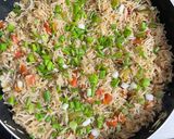 मंचूरीयन फ़्राइड राइस (manchurian fried rice recipe in Hindi) रेसिपी चरण 6 फोटो