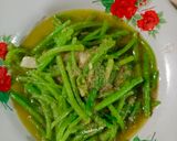 Foto langkah ke 4 dari resep Oseng Batang Bayam.