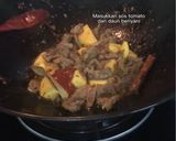 Gambar langkah 4 resipi Gulai Daging Biryani (Johor).