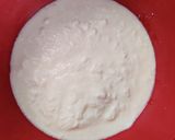 A picture of step 1 of Mango kadhi.