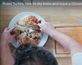 A picture of step 12 of Dry brined Roasted Turkey.