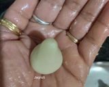 A picture of step 3 of Malai Modak (without mould) !!.