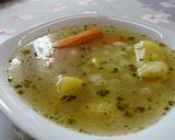 Húsleves csontos sertéshúsból! recept fázis 3 fotója