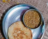A picture of step 3 of Chhole kulche.