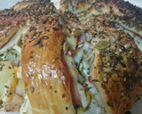 Foto del paso 11 de la receta: Rosca de hojaldre con pavo, York y piña 🍍