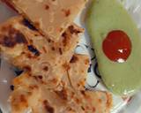 Stuffed Paneer Paratha recipe step 7 photo
