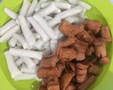 Foto langkah ke 2 dari resep Tteokbokki (kue beras pedas ala korea).