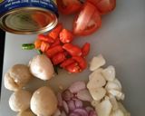 Foto langkah ke 1 dari resep Sarden bakso Ikan pedas.