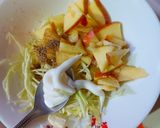 A picture of step 2 of Apple and cabbage (Salad).