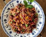 Foto del paso 4 de la receta: Gallo pinto. Arroz con porotos