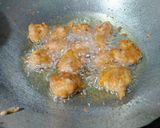A picture of step 2 of Sago flour and water chestnut pakore.