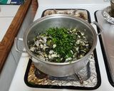 A picture of step 2 of Aztec Casserole with Huitlacoche by Lily Glez.Caraza.