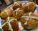Foto langkah ke 15 dari resep Korean Garlic Cheese Bread.