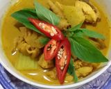 รูปขั้นตอนการทำที่ 7 ของ แกงกะทิไก่ฟักเขียว