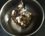 A picture of step 3 of Sambar with idli.