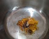 A picture of step 1 of Chana Chaat.