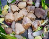 香辣栗子炆雞的食譜步驟3照片
