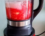 Hình bước làm 2 của món Sữa YẾN MẠCH mix củ dền & hạt điều