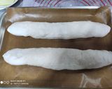A picture of step 3 of Sour dough French bread.