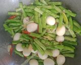Foto langkah ke 6 dari resep Tumis Buncis telur puyuh.