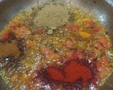 A picture of step 3 of Chole masala recipe.