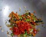 A picture of step 4 of Veg vermicelli.