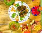 बैगन मटर वोट (Baingan matar boat recipe in Hindi) रेसिपी चरण 4 फोटो