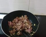 Hình bước làm 3 của món Bò xào cần, hành tây