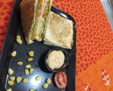 A picture of step 6 of Vegetable sandwich.
