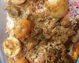 A picture of step 6 of Mutton and egg biryani #recipes marathon.