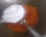 A picture of step 3 of Shahi paneer.