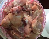 A picture of step 1 of Peshawari chicken karahi.