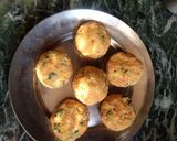 A picture of step 5 of Sweet corn vada.