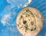 A picture of step 4 of Masala paratha.