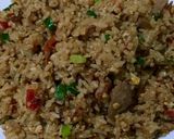 Foto langkah ke 4 dari resep Nasi Goreng Pedas dengan Crispy Bacon.