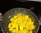 A picture of step 3 of Steam Dhokla.