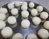 A picture of step 3 of Kancha golla Bengal sweet.