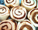 A picture of step 3 of Air-Fried Brown Sugar Cinnamon Rolls.