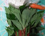 Foto langkah ke 1 dari resep Rolade Daun Singkong & Tahu.