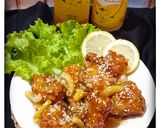 Foto langkah ke 7 dari resep 🍋 Honey Lemon Chicken 🍋.