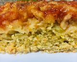Foto del paso 5 de la receta: 🥮TORTA🥮 DE AVENA ARROLLADA CON 🍎MANZANAS🍎 Y 🥭MEMBRILLO🥭