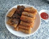 Hình bước làm 5 của món Chả cuốn chiên giòn