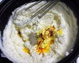 A picture of step 3 of Jalebi Shrikhand.