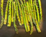 A picture of step 1 of Potato salad with asparagus.